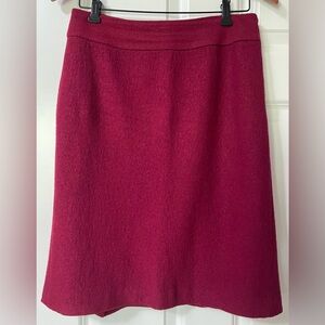 4 for $20 special 
Banana Republic Burgundy Fully Lined Skirt
